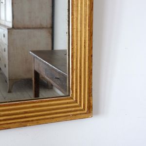 18th Century Square Reeded Mirror