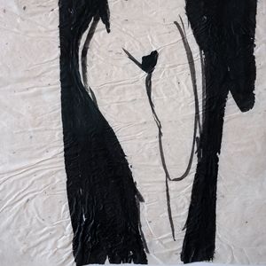 Abstract Nude on Paper - Johnnie Clarke