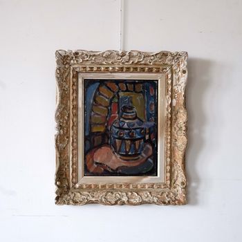 Abstract Blue Vase - Eric H Olsen