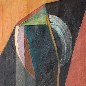 Abstract Cubist Composition - FM Robin