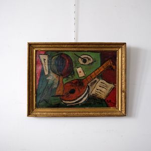 Abstract Still Life - Banjo
