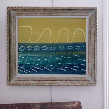 Abstract Swedish Seascape - Anne-Marie Nilsson