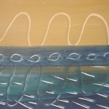 Abstract Swedish Seascape - Anne-Marie Nilsson