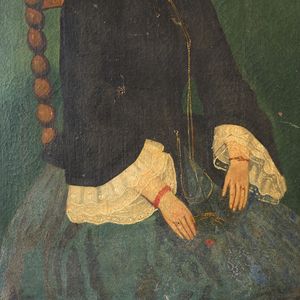 American Folk Art Portrait
