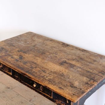 French Desk in Original Paint