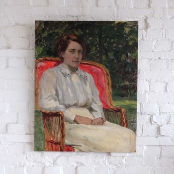 Bloomsbury Style Portrait