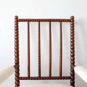 Antique English Bobbin Armchair