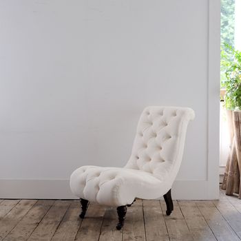 English Antique Slipper Chair