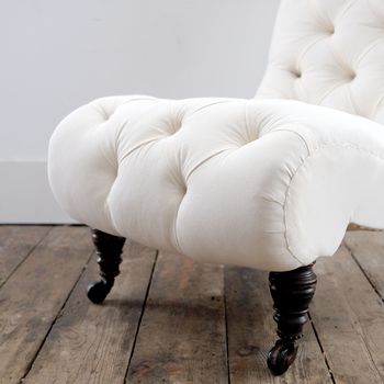 English Antique Slipper Chair