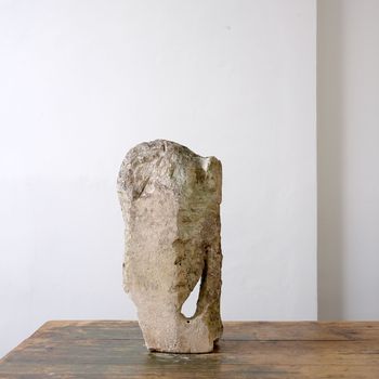 Carved Stone Bust