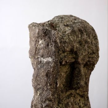 Carved Stone Bust