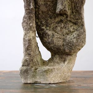 Carved Stone Bust