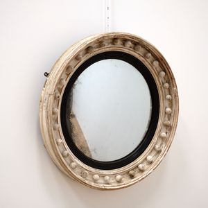 Antique English Convex Mirror