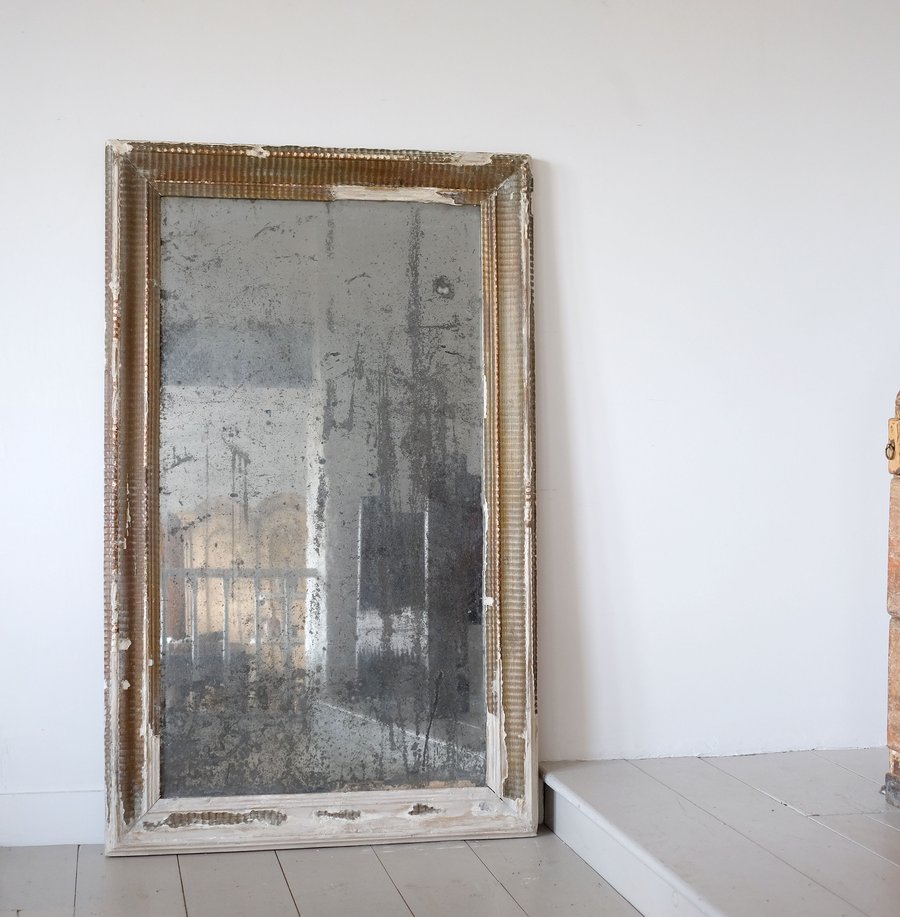French Distressed Antique Mirror ??? Puckhaber Decorative Antiques ??? specialists in decorative ...