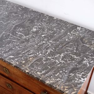 Empire Period Marble Top Commode