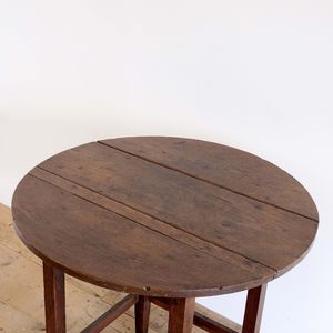 Antique English Country Side Table