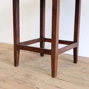 Antique English Country Side Table