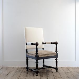 Large French Fauteuil