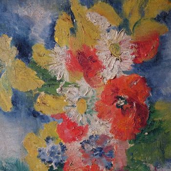 French Still Life - Spring Flowers