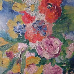 French Still Life - Spring Flowers