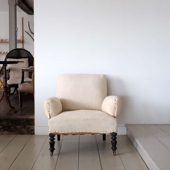 Antique French Napoleon III Armchair