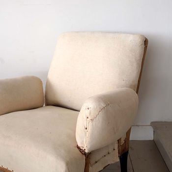 Antique French Napoleon III Armchair