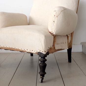 Antique French Napoleon III Armchair