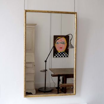Antique French Bistro Mirror