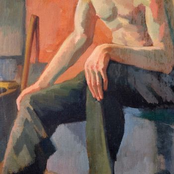 Half Nude Study