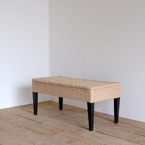 French Upholstered Bench