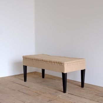 French Upholstered Bench