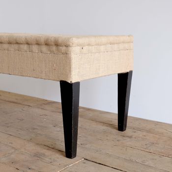 French Upholstered Bench