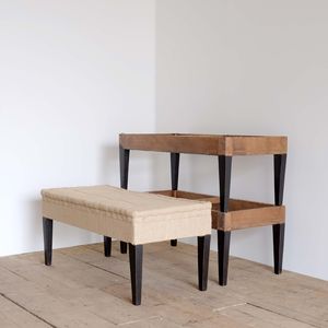 French Upholstered Bench