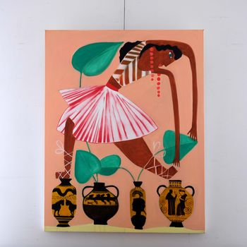 Balancing on Greek Vases - Isabelle Hayman