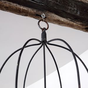 French Iron Candle Chandelier