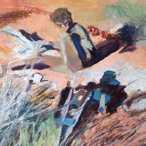 Beach Scene - Izgan Baz