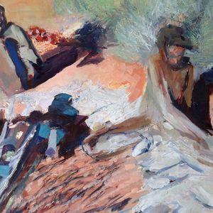 Beach Scene - Izgan Baz