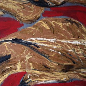 Large 1960s Abstract Composition - Johnnie Clarke