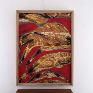 Large 1960s Abstract Composition - Johnnie Clarke