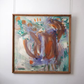 Large Scale 1960s Abstract Composition - Johnnie Clarke
