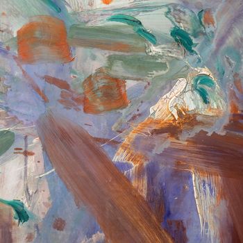 Large Scale 1960s Abstract Composition - Johnnie Clarke