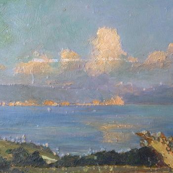 Seascape Birdseye Maple Frame