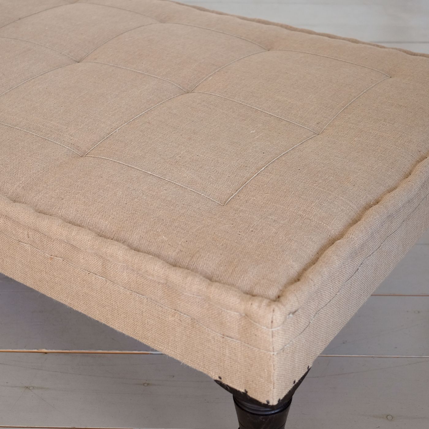 Large Bespoke Stool/ Ottoman › Puckhaber Decorative Antiques