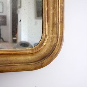 Large Antique French Mirror