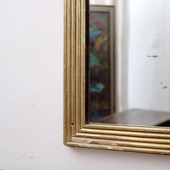 18th Century Reeded Mirror