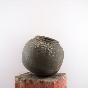 Large Antique French Salting Pot