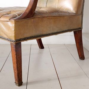 Leather Gainsborough Armchair