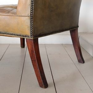 Leather Gainsborough Armchair