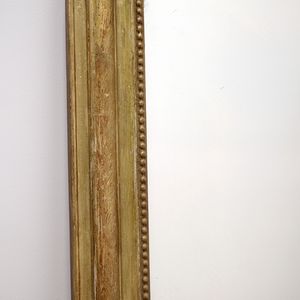Large Louis Philippe Overmantel Mirror