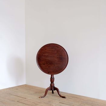 George III Mahogany Dish Top Table